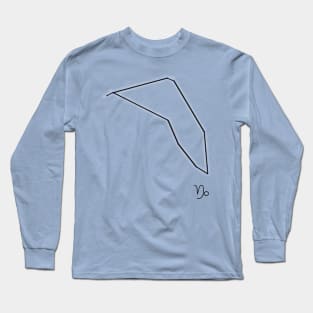 Zodiac Constellations - Capricorn Long Sleeve T-Shirt